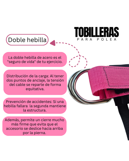 TOBILLERAS PARA POLEA