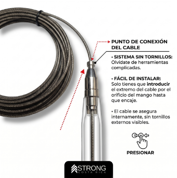 CUERDA DE VELOCIDAD ROPE SPEED FALCON🦅