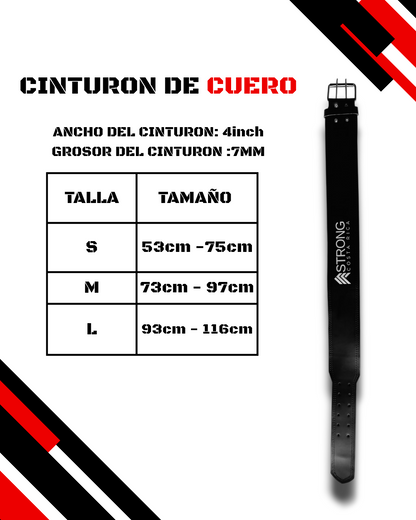 CINTURÓN DE CUERO