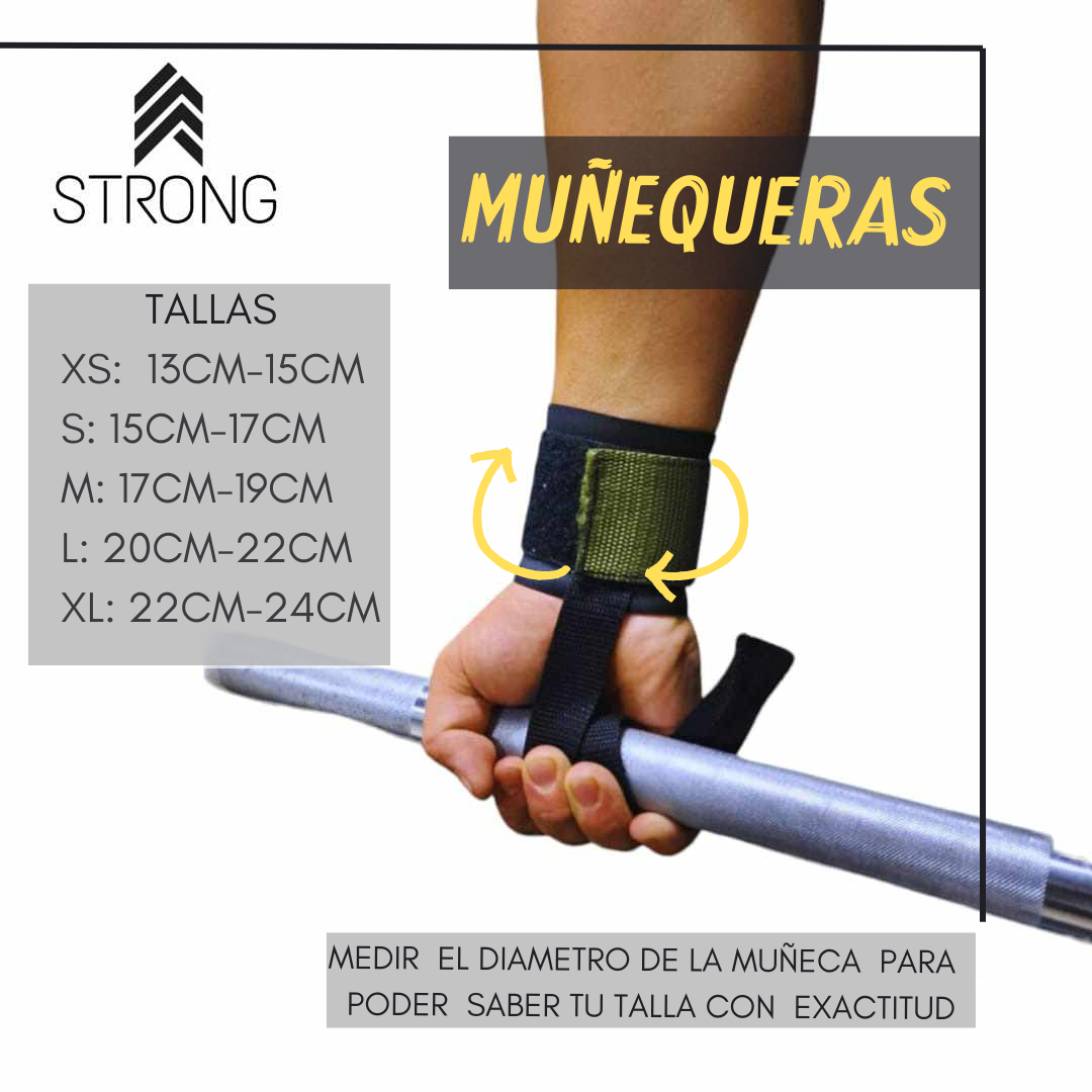 MUÑEQUERAS CON STRAPS